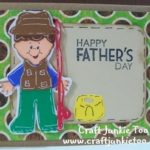 Fisherman Father’s Day Card and Video Tutorial