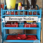 {Beverage Station} From A Baby Changing Table