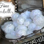 {Faux Snowballs}