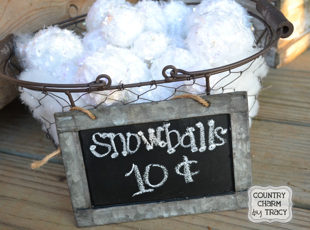 Create your own indoor snowballs with The Cynical Crafter