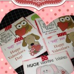 {Handmade Printed Valentines} with Free Printable