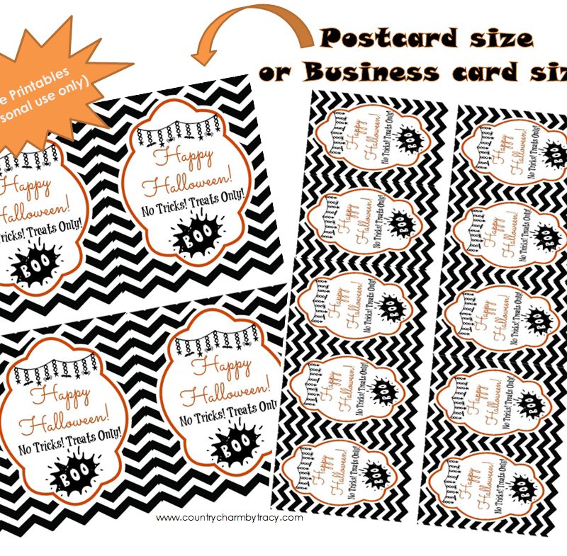 Halloween Tags {Free Printable}