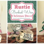 {Rustic Barbed Wire} Christmas Tree Decorations