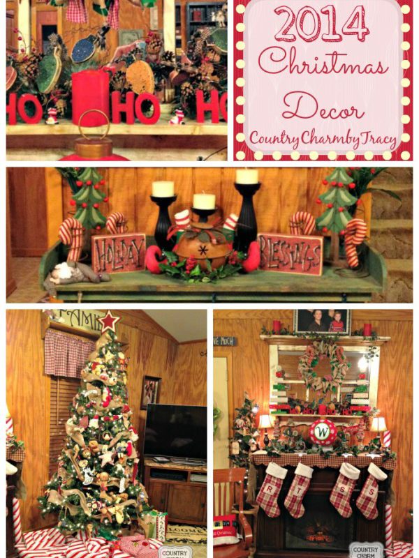 My Primitive Country Christmas Decor 2014