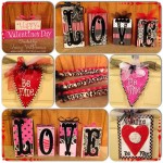 {Handmade & Handpainted} Valentine Home Decor