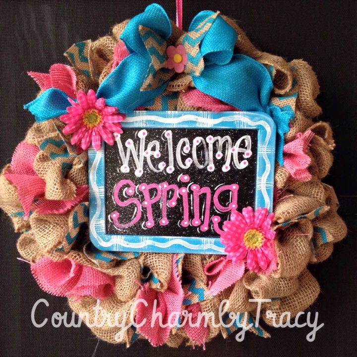 burlap.pink.springwreath