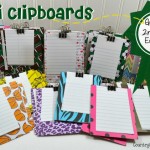 ♥ Mini Clipboards for 2nd Grade Economics Fair