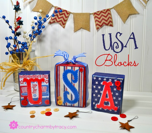 ♥ USA Blocks