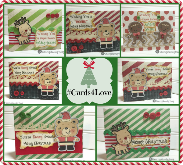 🌲 #Cards4Love Christmas Cards using Print and Cut in Cricut Design Space