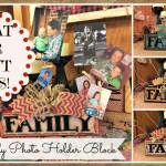 FAMILY Photo Holder Block Tutorial Great for Craft Fairs