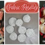 How to Make Fabric Rosettes Step by Step with Video Tutorial