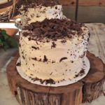 3-Layer Chocolate Cake with Homemade White Chocolate Frosting BEST CAKE EVER from a Box Mix