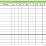 Monthly Bill Payment Tracker {free download}