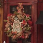 Rustic Jolly Tree Deco Mesh Wreath
