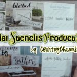 Wood Sign Stencils || Essential Stencils Product Review