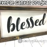 How to Make a Reverse Canvas Project