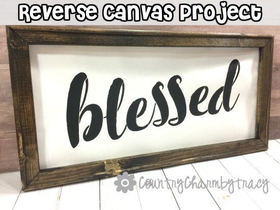 How to Make a Reverse Canvas Project