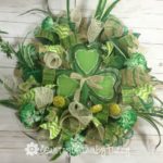 St. Patrick’s Day Burlap Wreath