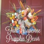 Fall Grapevine Pumpkin Decor