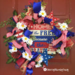 Patriotic Country Grapevine Wreath