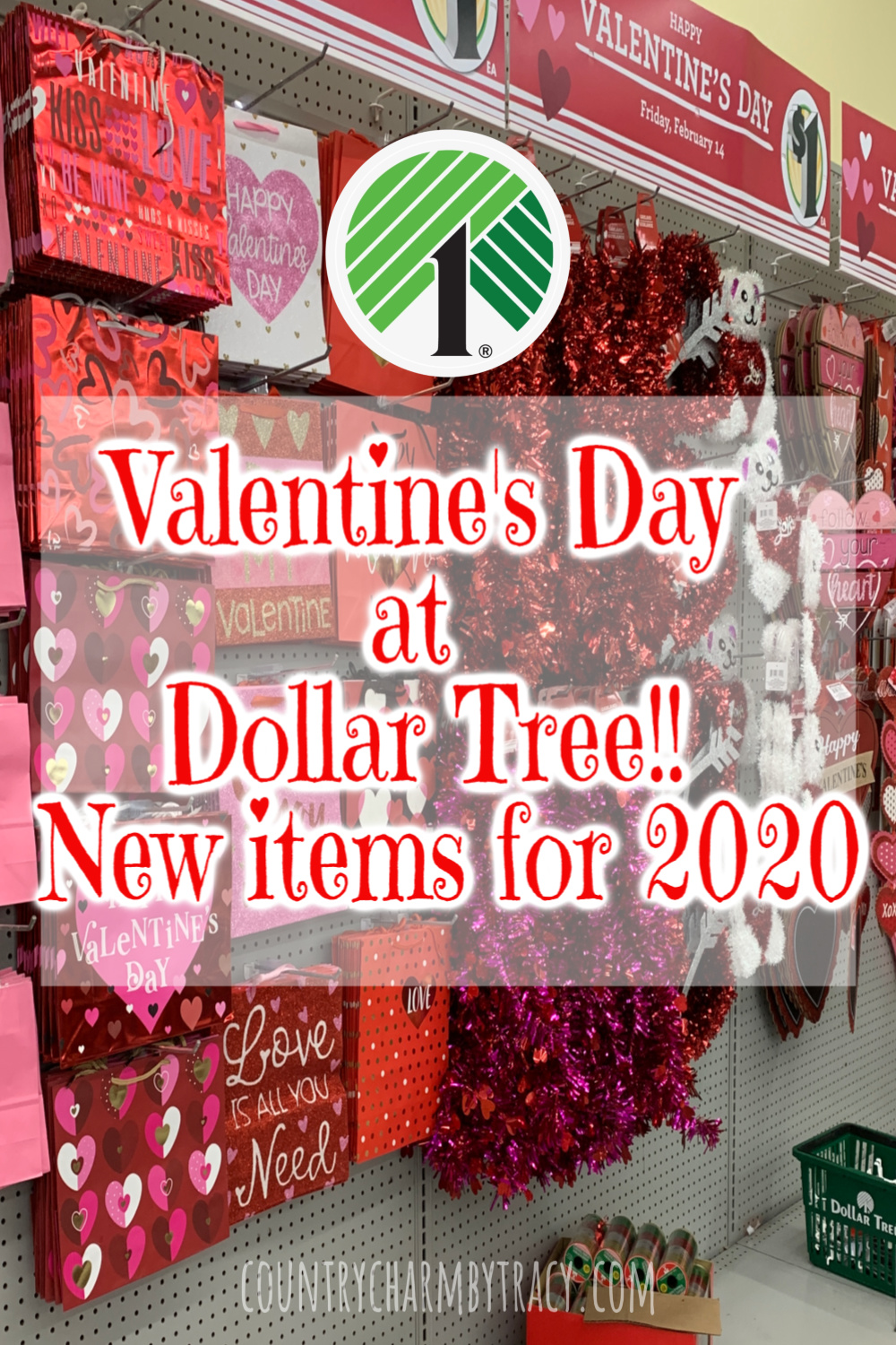 Valentines Table Decor using a Printable & Dollar Tree Items