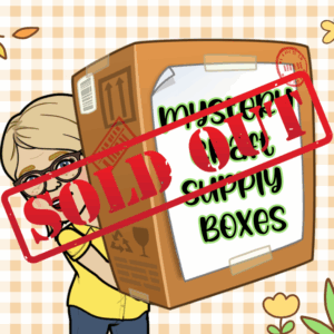 Mystery Craft Supplies Box